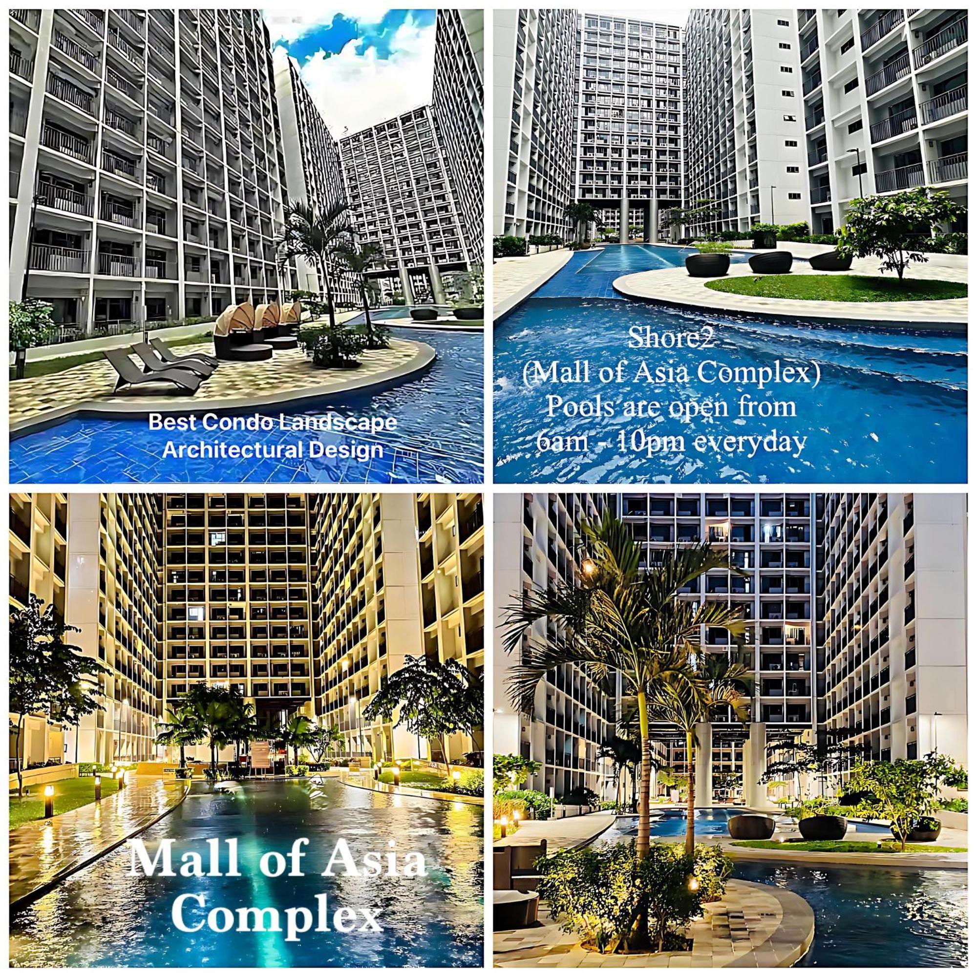 2 Side-By-Side P00L Front Condos, 6 Beds, 2 Cr, 2 Kitchen For 10 Guests At Moa Manila Zewnętrze zdjęcie